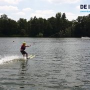 waterskiën met schoolreisje waterskibaan de IJzeren Man